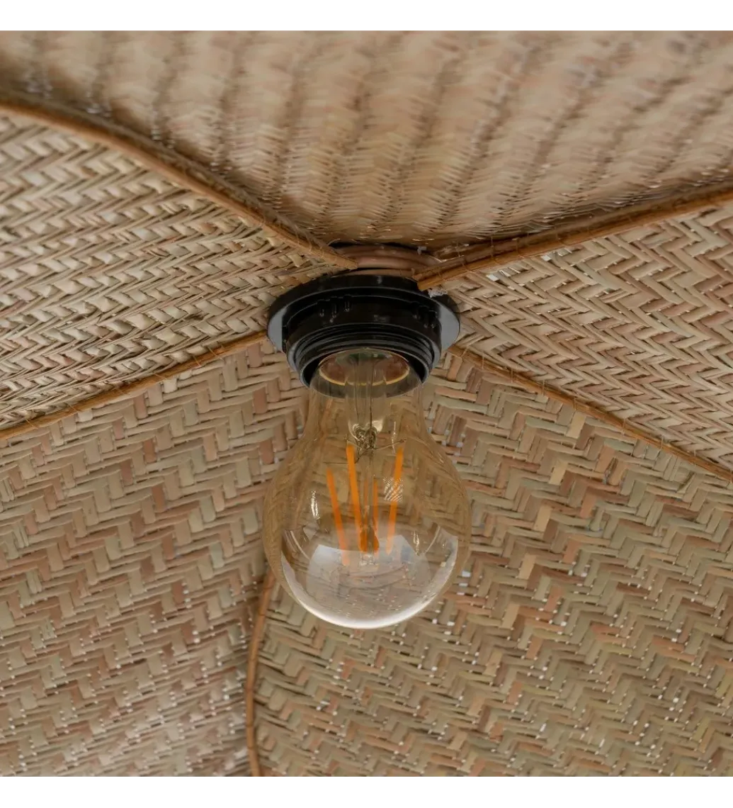 Lampa wisząca FEGARO 82 cm naturalne włókna*Zona-Design New
