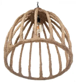Lampa wisząca FEGAT 49 cm papier maché*Exclusivas Online