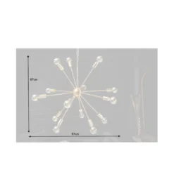 Lampa wisząca FIREWORKS 85 cm złota*Invicta Interior - przedsprzedaż Best