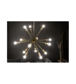 Lampa wisząca FIREWORKS 85 cm złota*Invicta Interior - przedsprzedaż Best