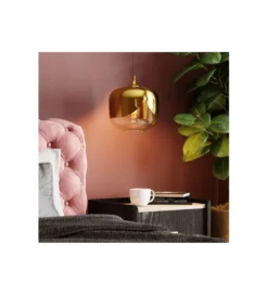 Lampa wisząca Golden Goblet 25 cm złota*KDesign Hot