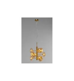 Lampa wisząca HEADLIGHT z mosiężnym wykończeniem*KDesign Outlet