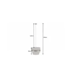 Lampa wisząca JAWA Viviena 45 cm naturalna*Invicta Interior - przedsprzedaż Sale