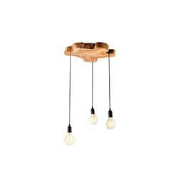 Lampa wisząca KORA 50 cm Drewno Longan*Invicta Interior Discount
