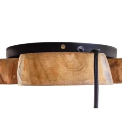 Lampa wisząca KORA 50 cm Drewno Longan*Invicta Interior Discount