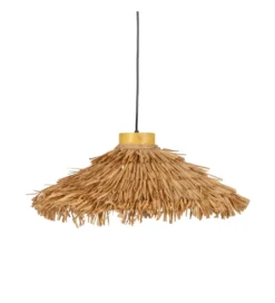 Lampa wisząca KOZABOHA 54 cm naturalna*Zona-Design New