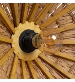Lampa wisząca KOZABOHA 54 cm naturalna*Zona-Design New
