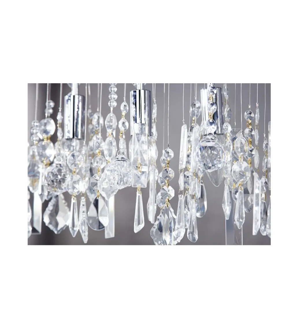 Lampa wisząca kryształowa Diamounds 9 Flamming*Invicta Interior