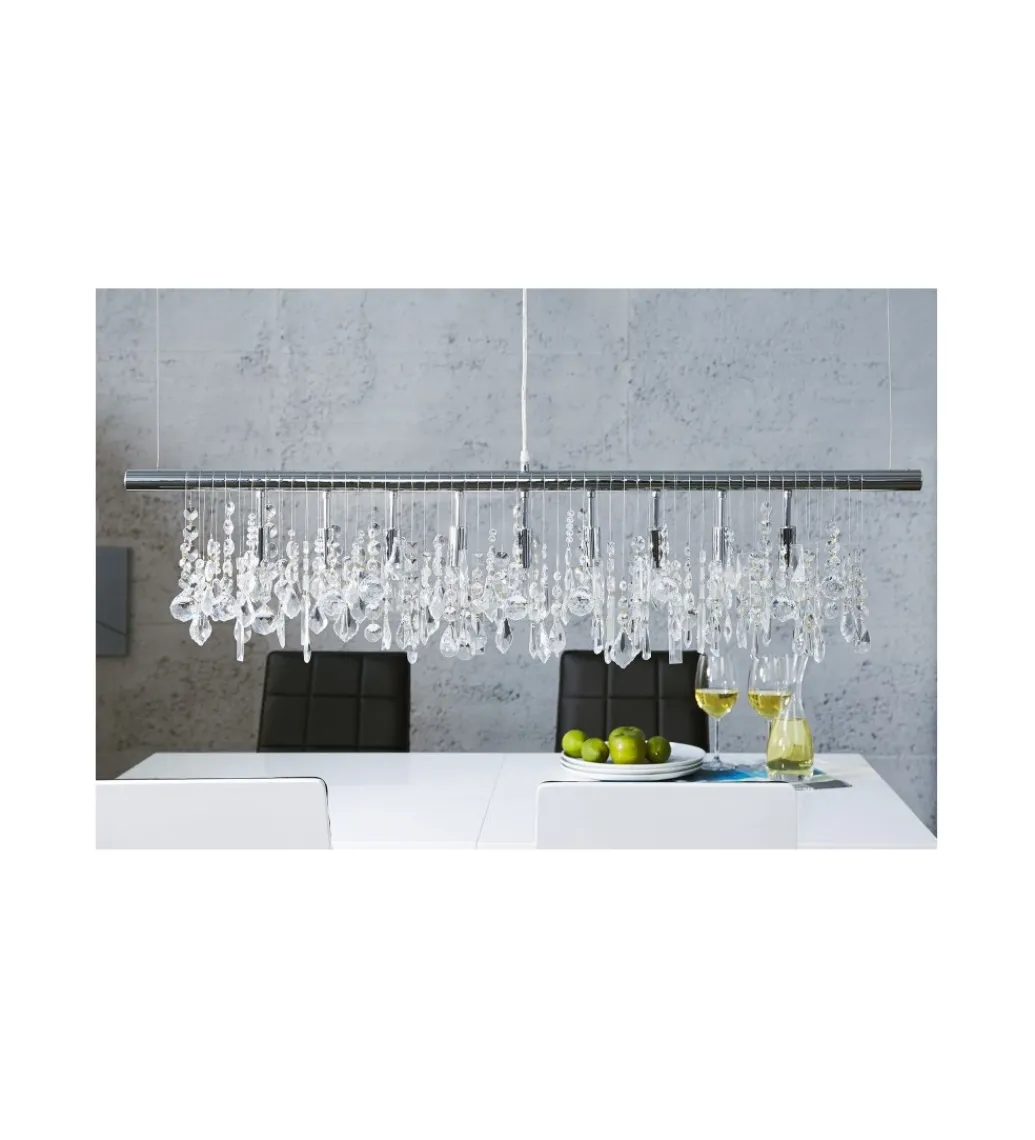 Lampa wisząca kryształowa Diamounds 9 Flamming*Invicta Interior