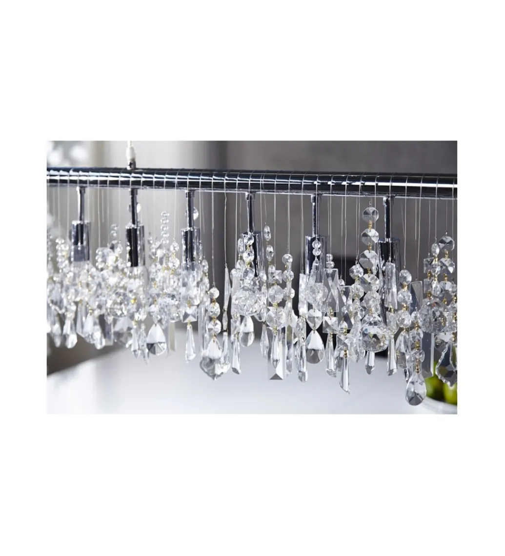 Lampa wisząca kryształowa Diamounds 9 Flamming*Invicta Interior