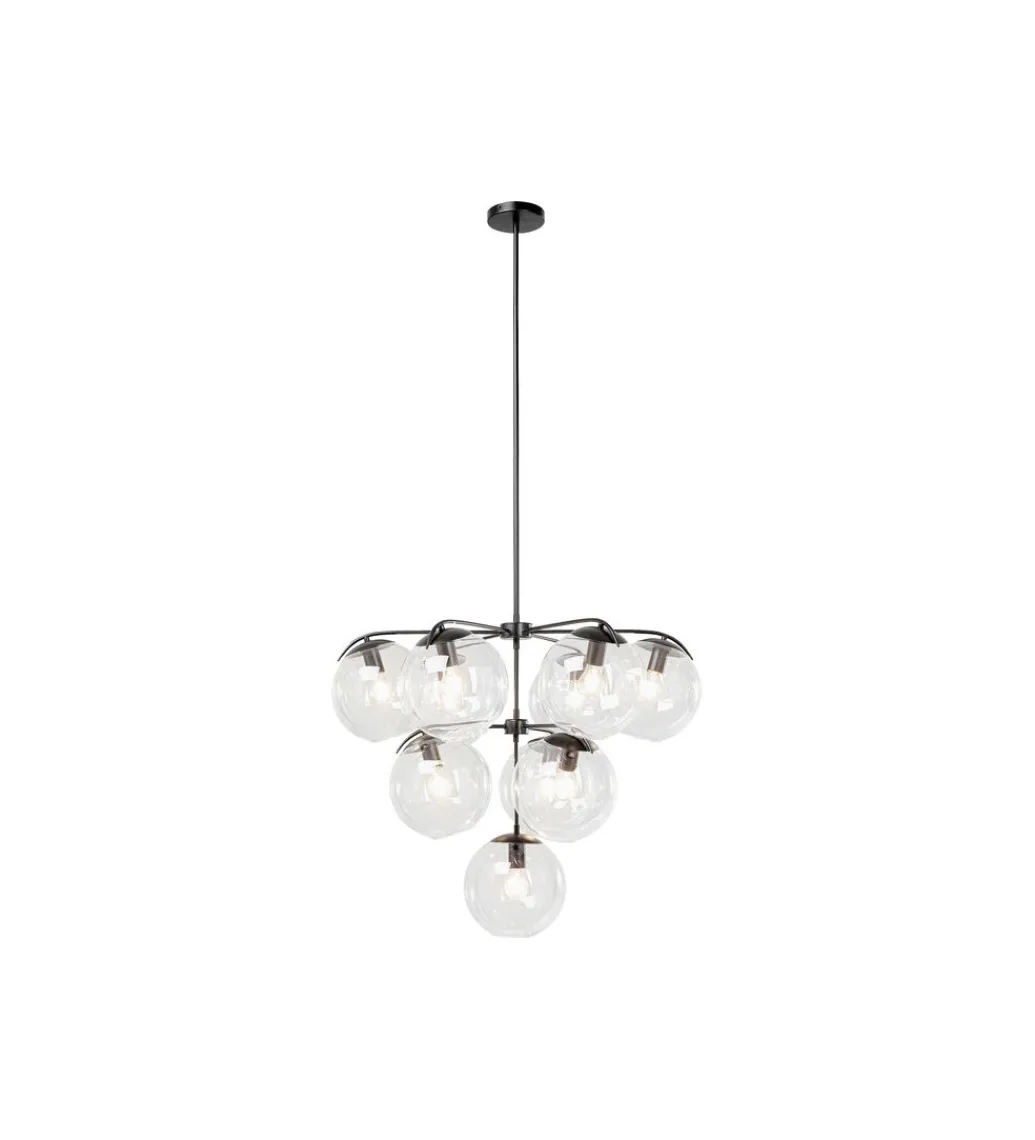 Lampa wisząca LASMINA 91 cm czarna*KDesign Clearance