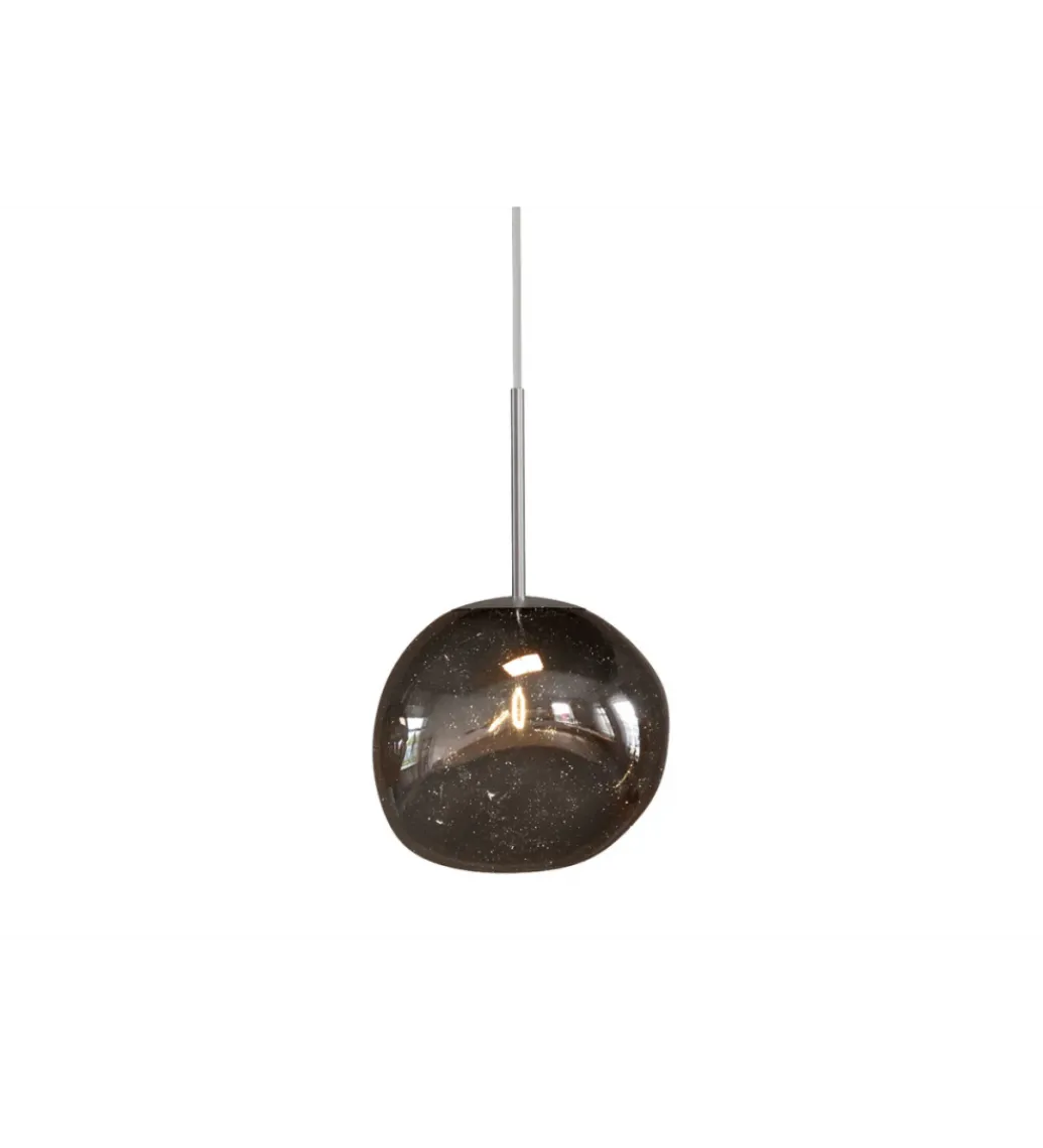 Lampa wisząca LIQUID DIAMOND 20 cm szkło dymione*Invicta Interior Clearance