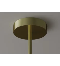 Lampa wisząca LIQUID DIAMOND 5 kloszy szkło złoty*Invicta Interior Best