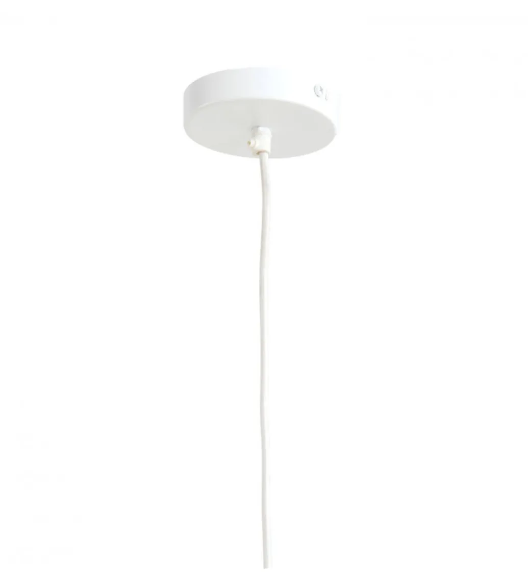 Lampa wisząca LONIA 71 cm kremowa antyczny brąz*L&L Sale