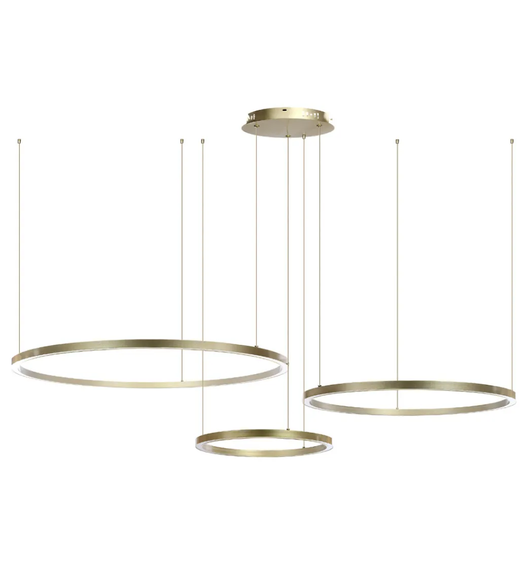 Lampa wisząca MONZA AZ134 145 cm złota*DOMENO Outlet