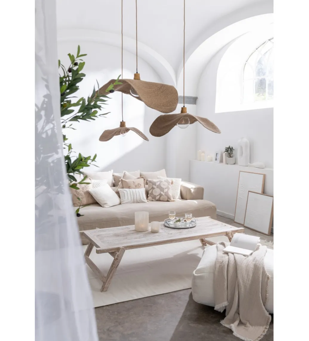 Lampa wisząca Moonj 75 cm naturalna*J-Line Hot
