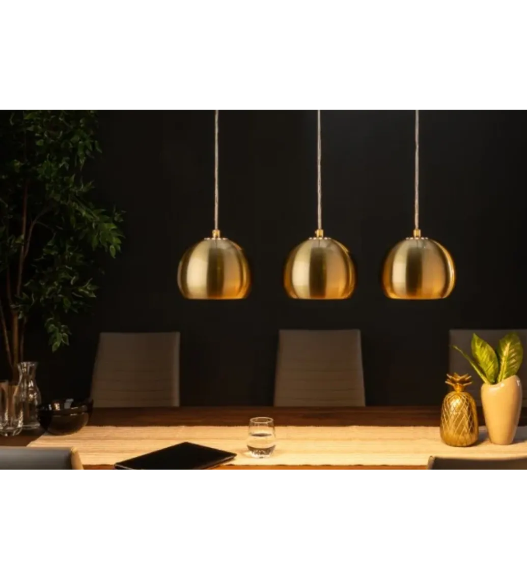 Lampa wisząca Mystic GOLDEN BALL złota*Invicta Interior Best