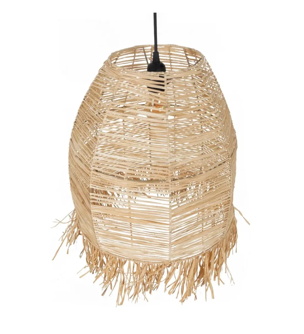 Lampa wisząca NERTUMI 49 cm naturalna*Zona-Design