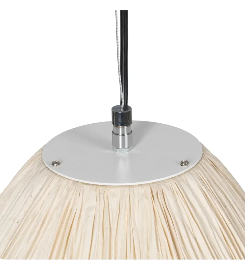 Lampa wisząca OBILO 49 cm Beżowy*DENZO Outlet