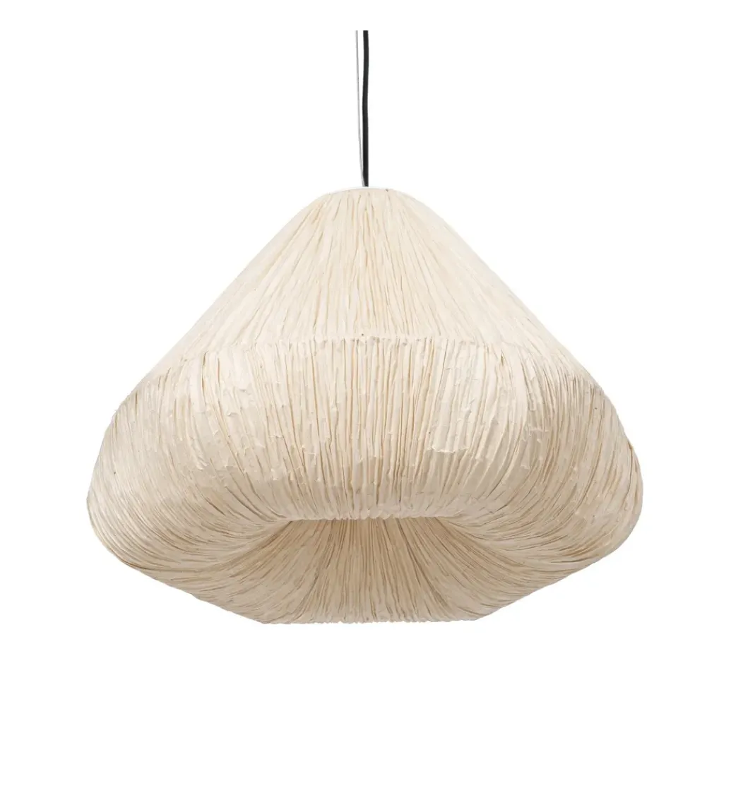 Lampa wisząca OBILO 49 cm Beżowy*DENZO Outlet