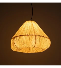 Lampa wisząca OBILO 49 cm Beżowy*DENZO Outlet