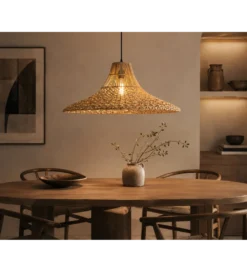 Lampa wisząca ORANJESTAD 80 cm naturalna*Belda Discount