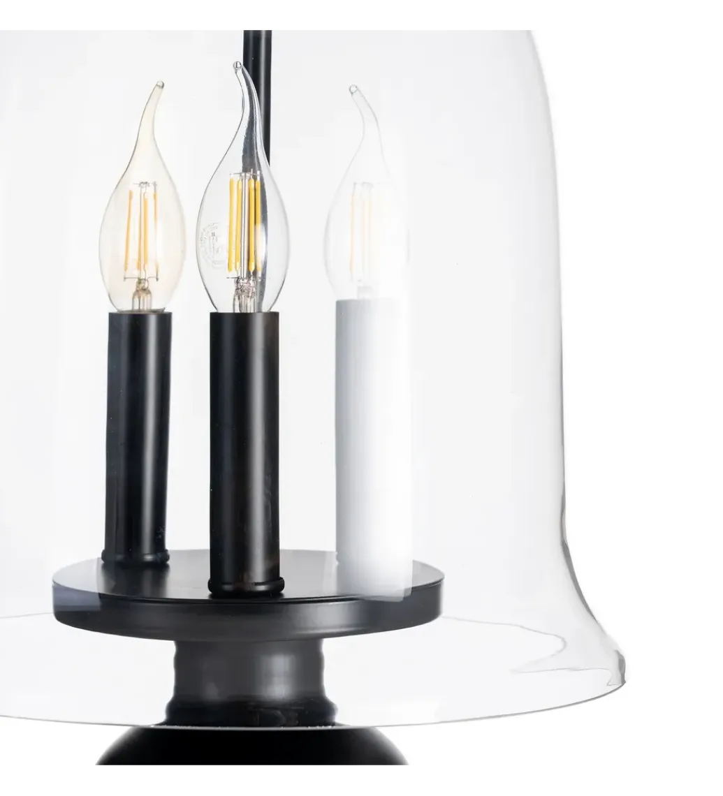 Lampa wisząca ORO 54 cm czarna*Zona-Design New