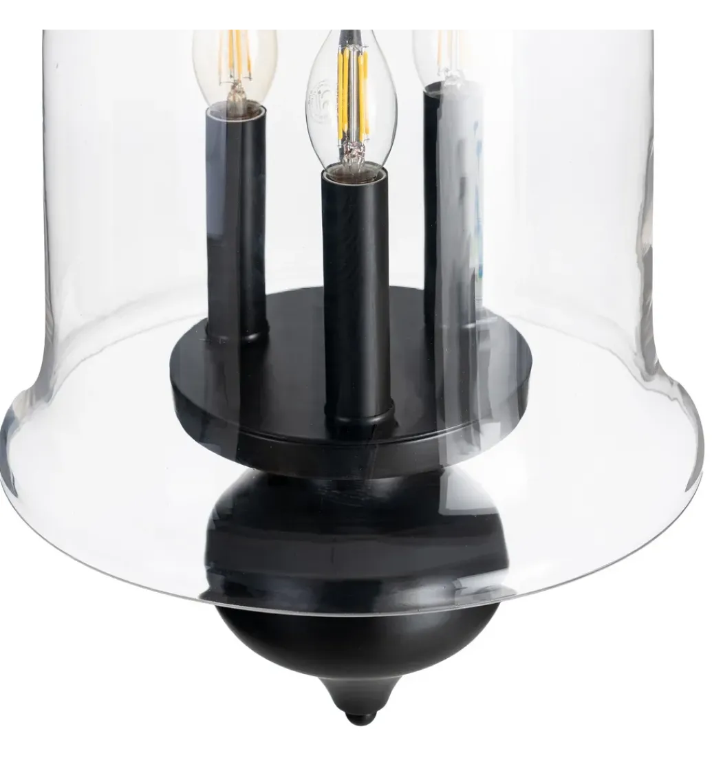 Lampa wisząca ORO 54 cm czarna*Zona-Design New