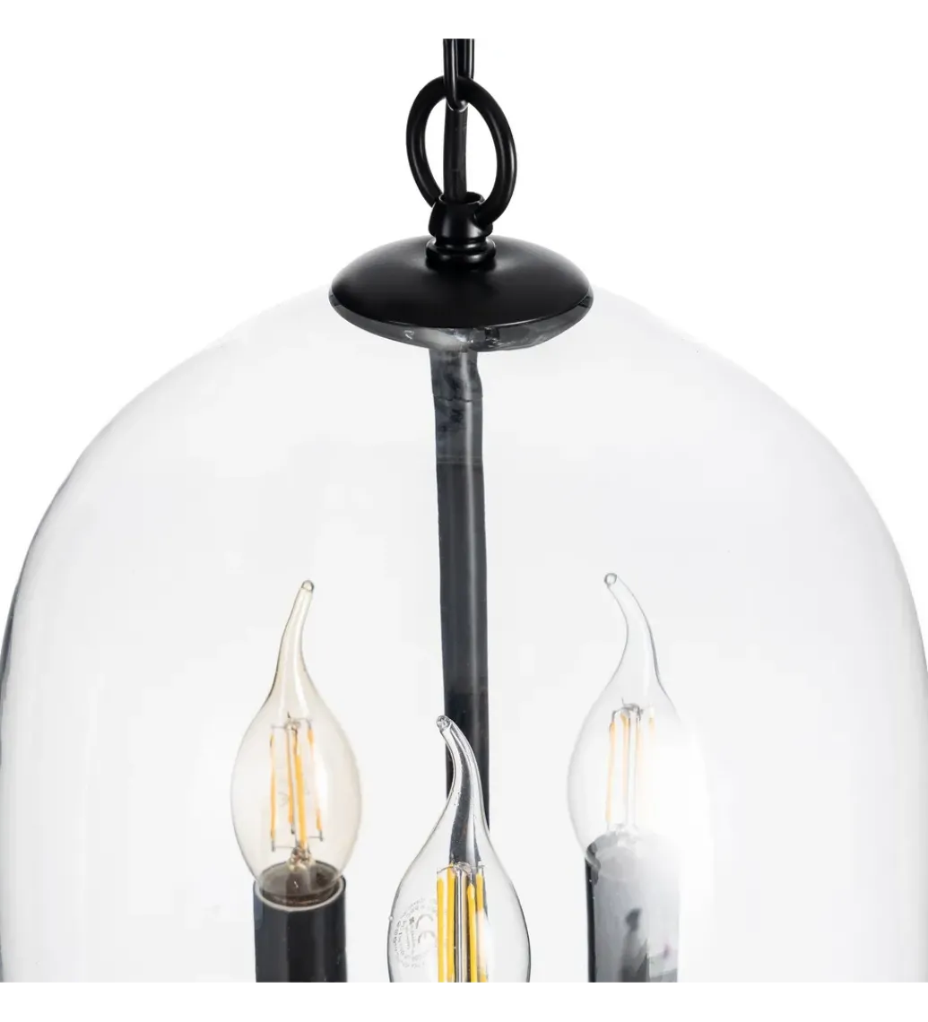 Lampa wisząca ORO 54 cm czarna*Zona-Design New