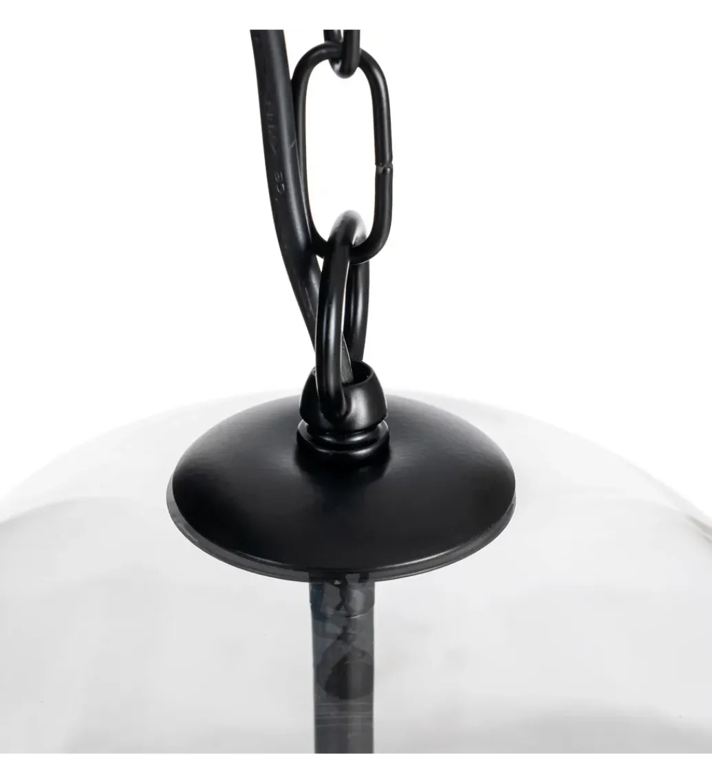 Lampa wisząca ORO 54 cm czarna*Zona-Design New
