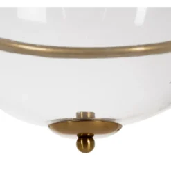 Lampa wisząca ORO 28 cm złota*Zona-Design