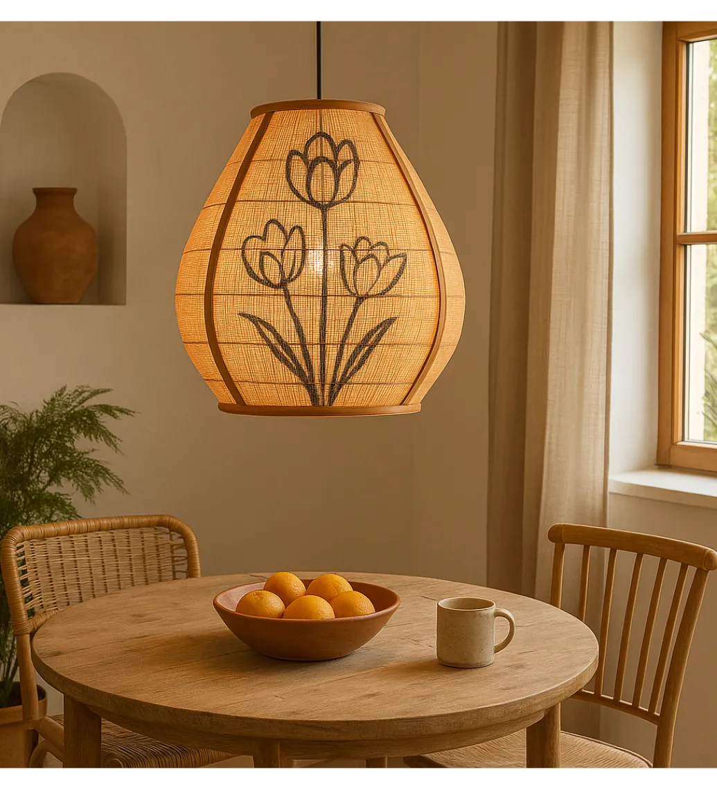 Lampa wisząca OTYRIU 40 cm*RW