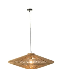 Lampa wisząca OVNI 93 cm naturalne*J-Line New