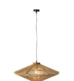Lampa wisząca OVNI 77 cm naturalne*J-Line