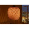 Lampa wisząca PAVO Nest 35 cm bambus*Invicta Interior