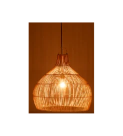 Lampa wisząca Pear 80 cm naturalna*J-Line