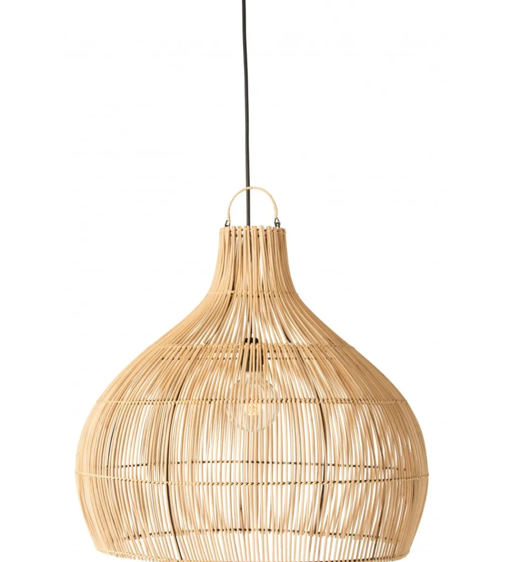 Lampa wisząca Pear 80 cm naturalna*J-Line