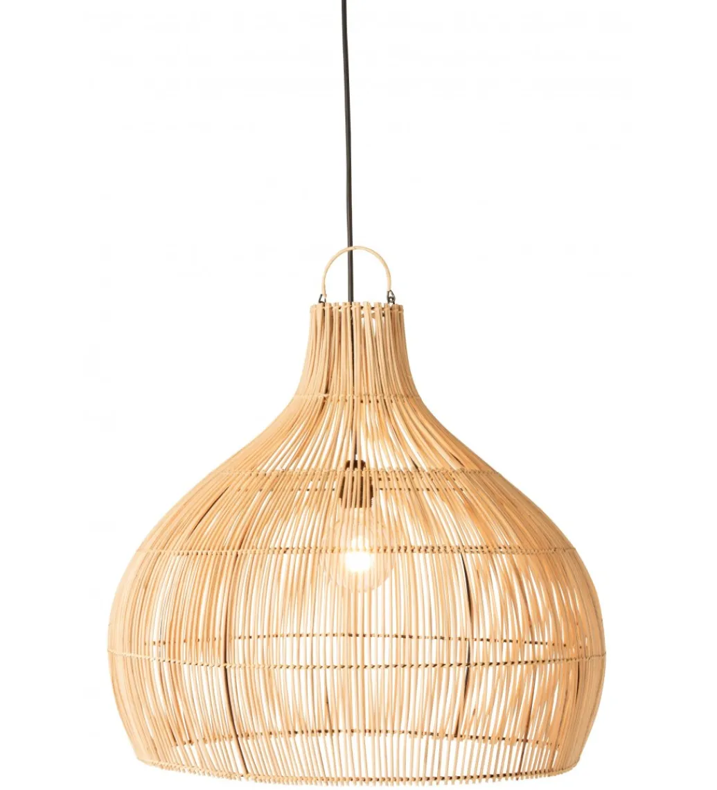 Lampa wisząca Pear 80 cm naturalna*J-Line