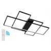 Lampa wisząca PLAFON LED RING 99 cm czarna*DOMENO Sale