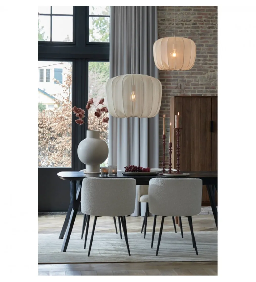 Lampa wisząca PLUMERIA 60 cm piaskowa*L&L New