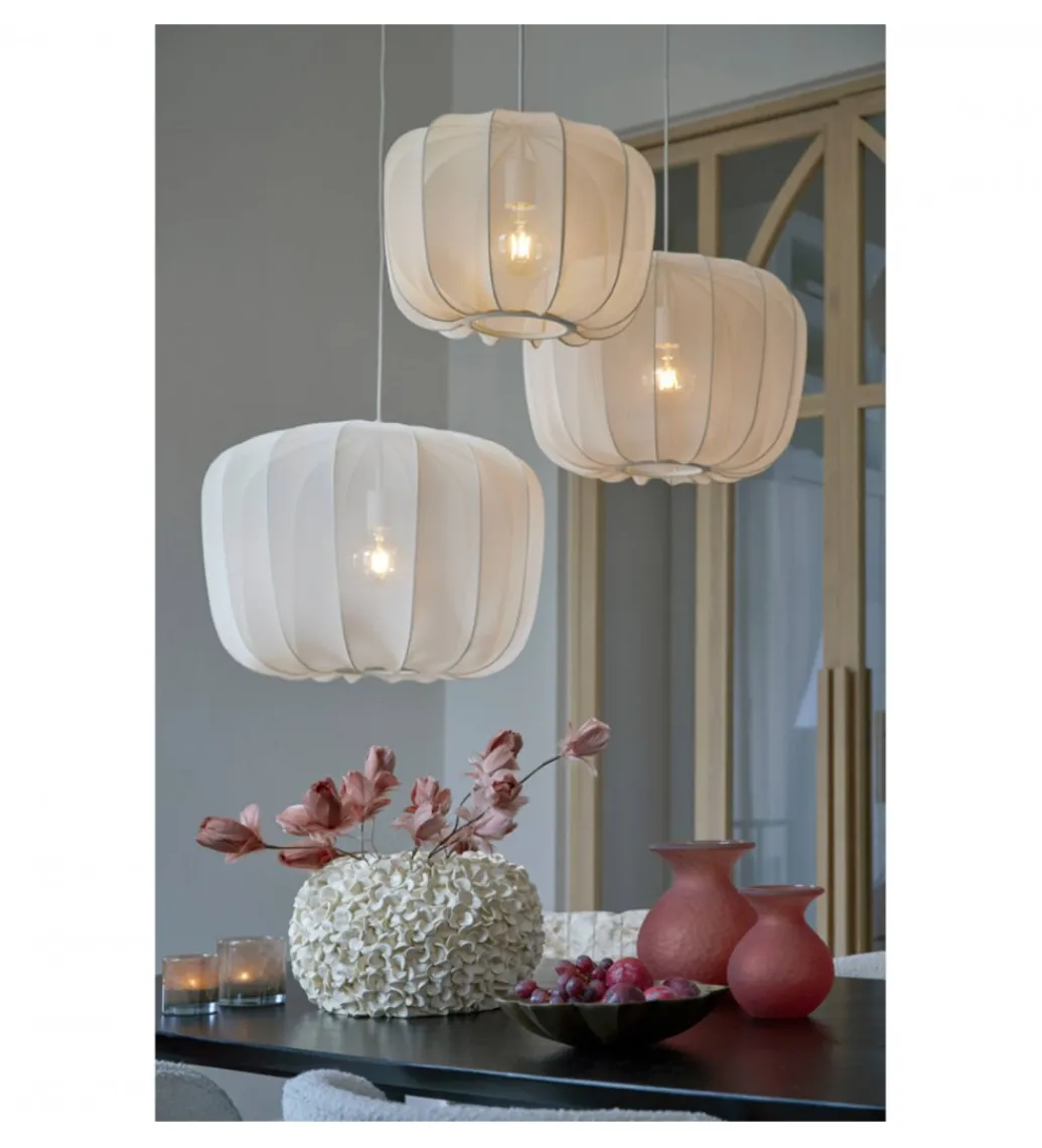 Lampa wisząca PLUMERIA 60 cm piaskowa*L&L New