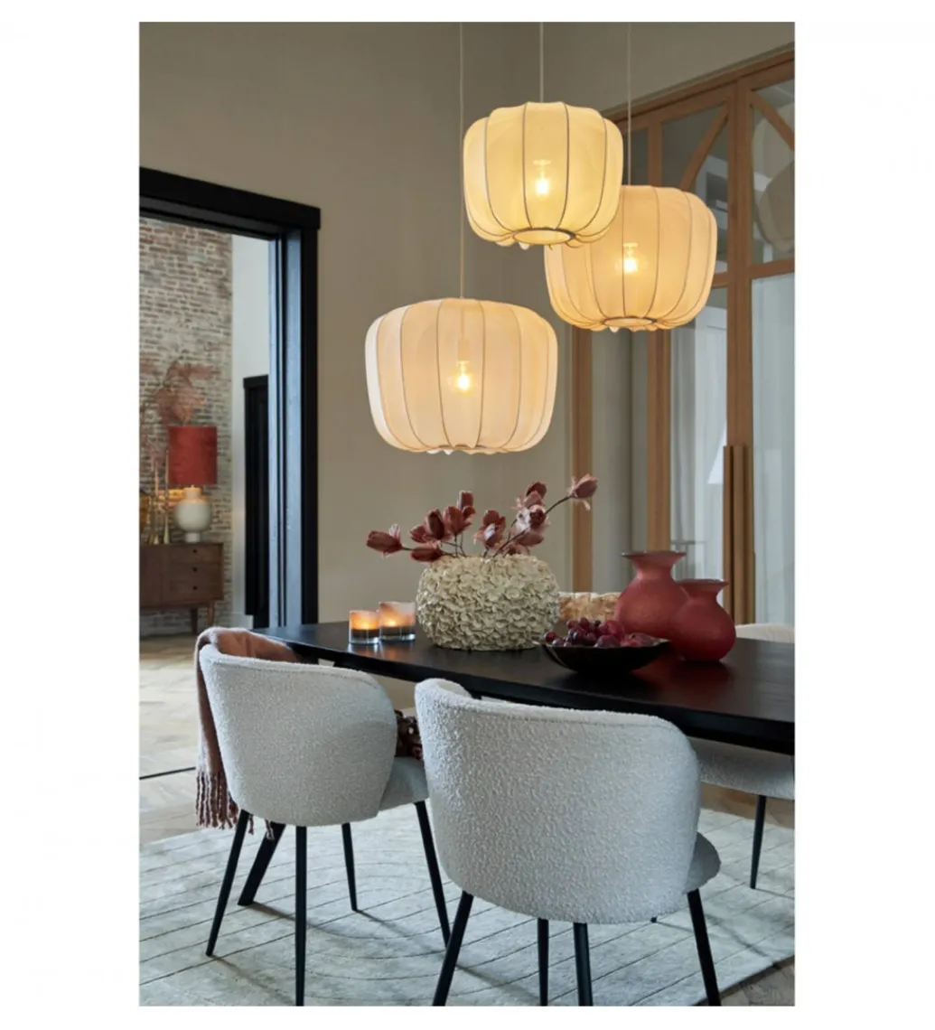 Lampa wisząca PLUMERIA 60 cm piaskowa*L&L New
