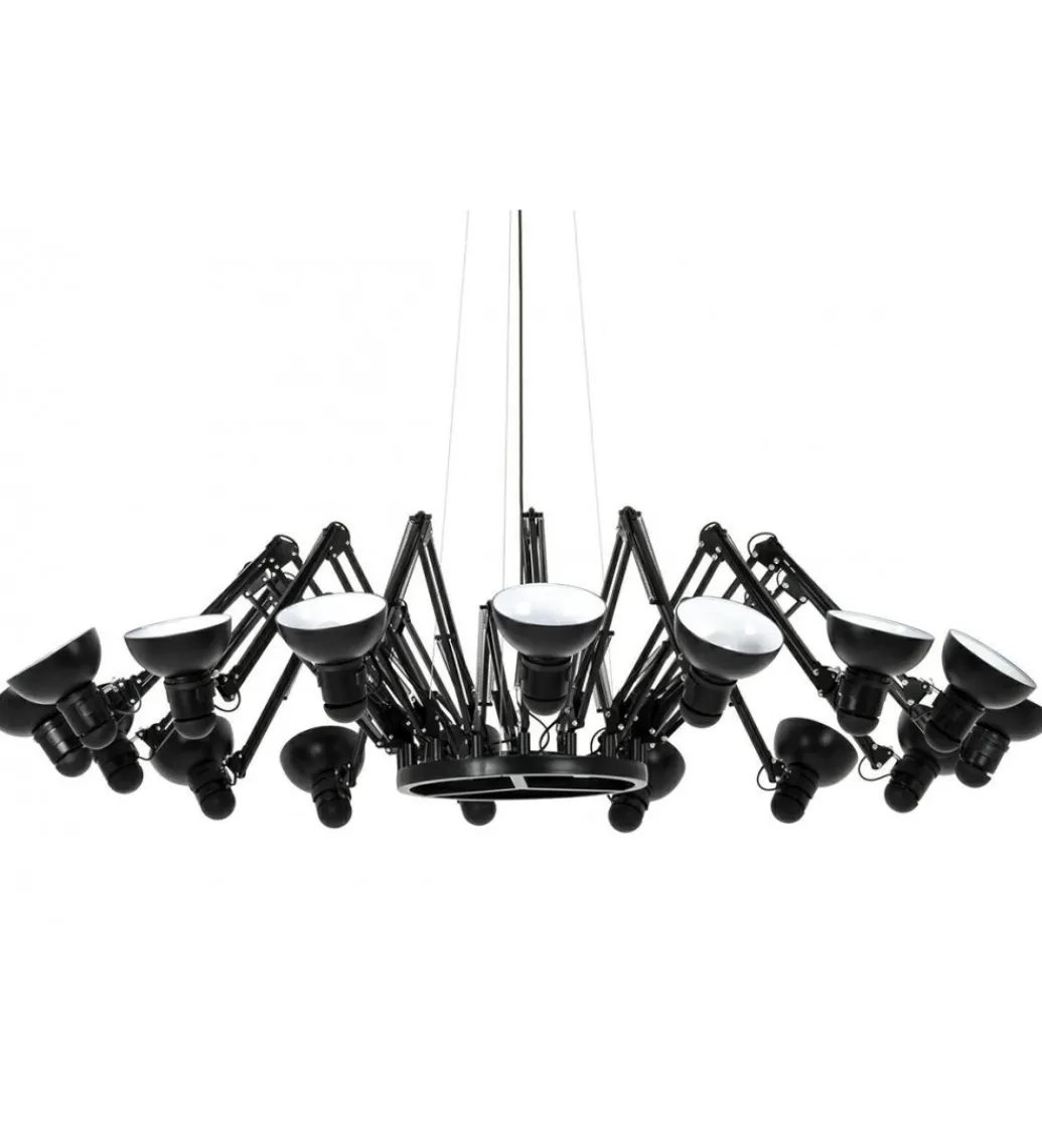 Lampa wisząca RAGNO 16 czarna*Zona-Design Online