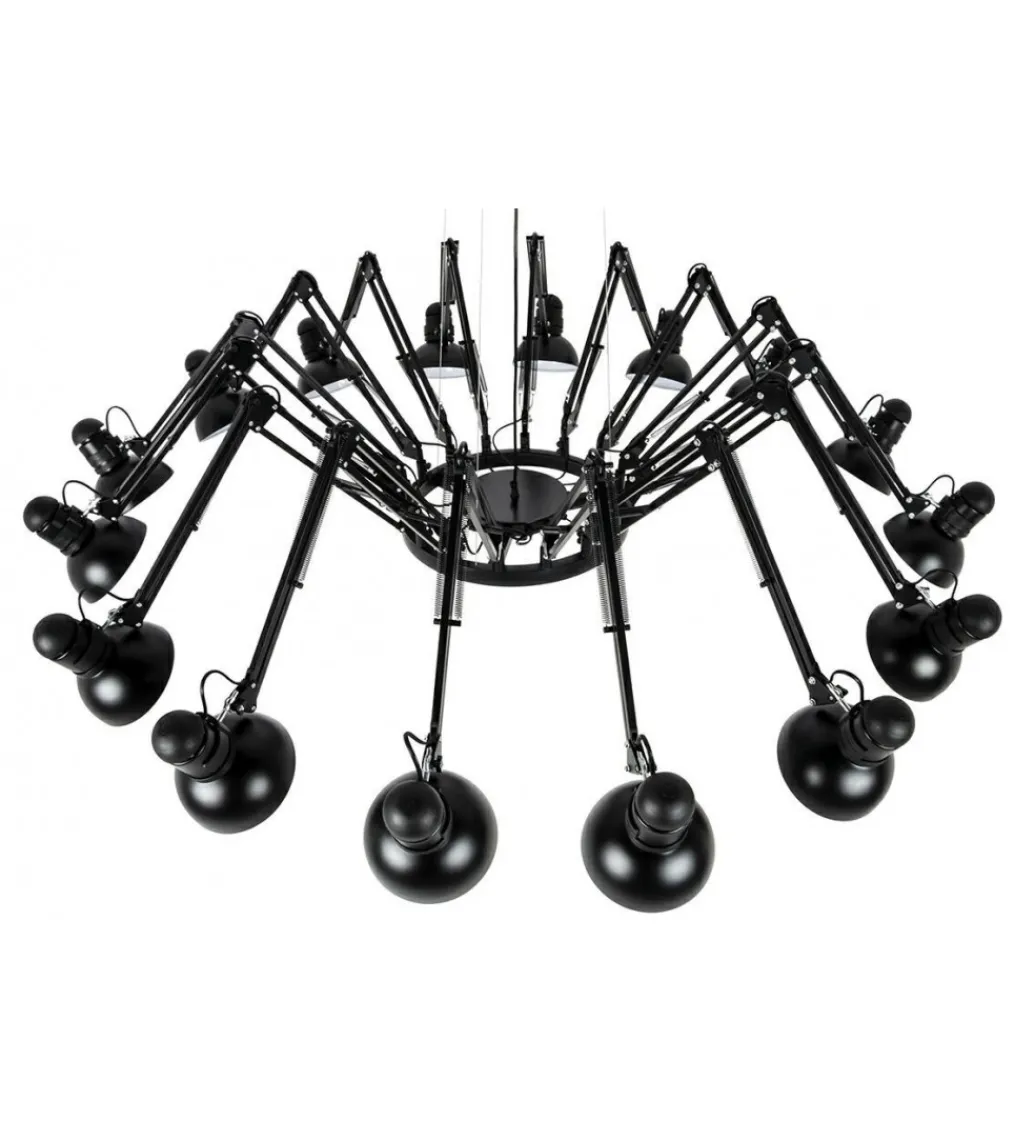 Lampa wisząca RAGNO 16 czarna*Zona-Design Online