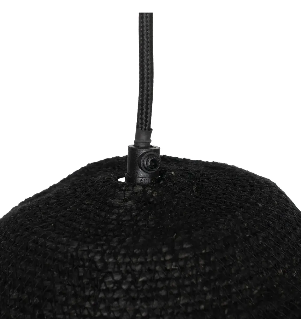Lampa wisząca REHANELA 40 cm czarna*Zona-Design Discount
