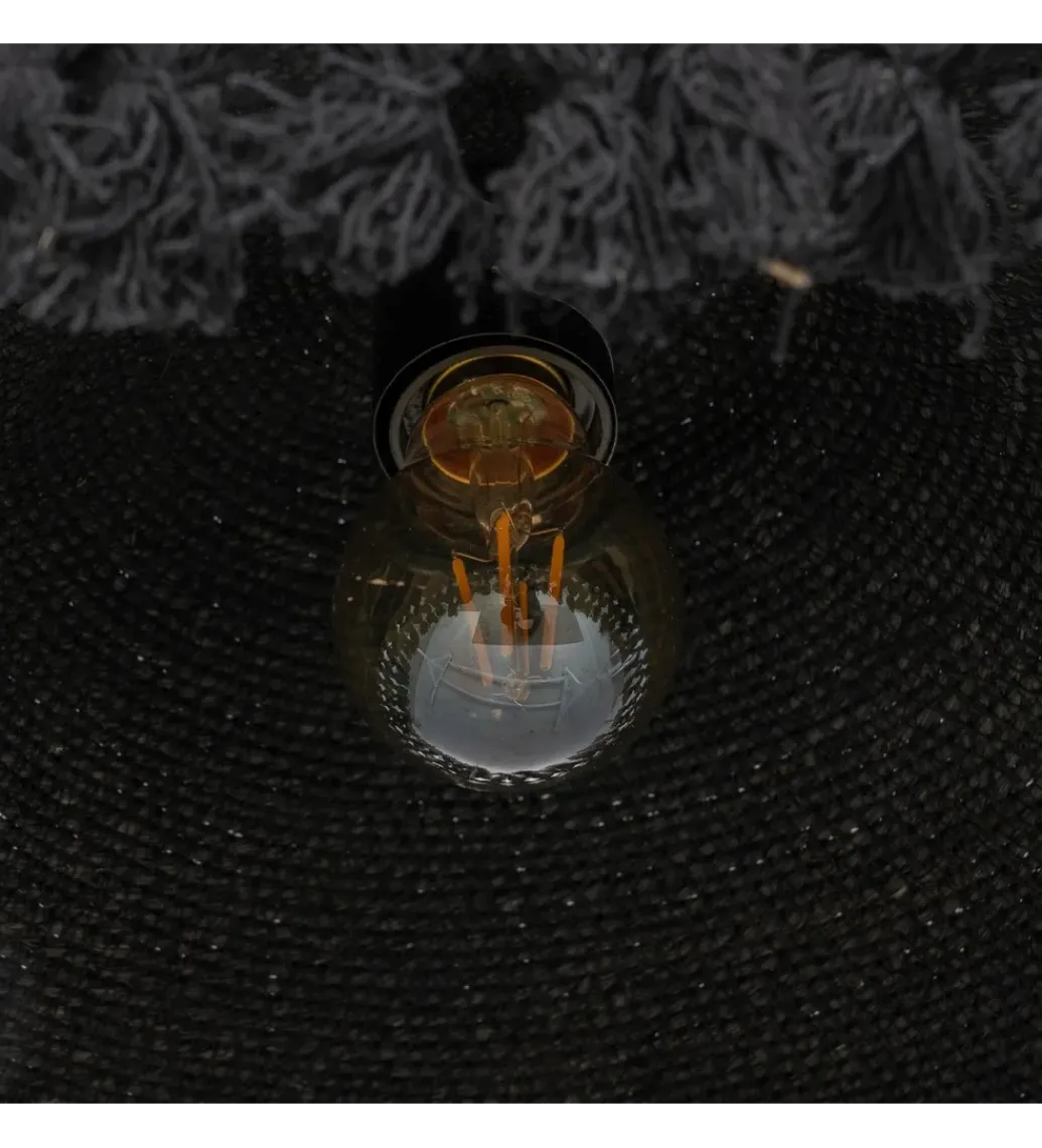Lampa wisząca REHANELA 40 cm czarna*Zona-Design Discount