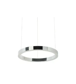 Lampa Wisząca RING 40 Cm Srebrna*Zona-Design