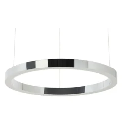 Lampa wisząca RING 80 cm srebrna*Zona-Design Discount
