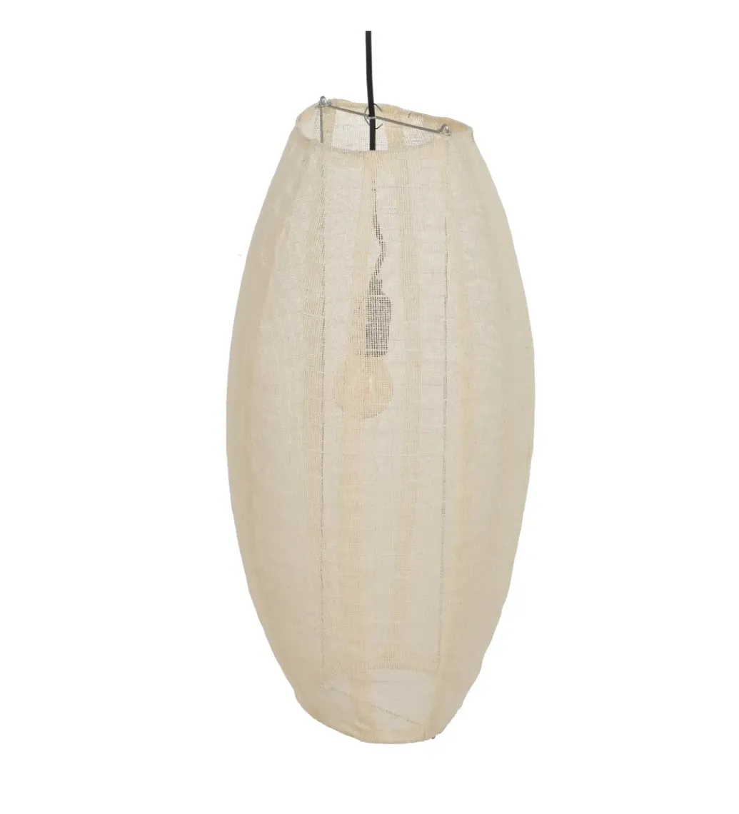 Lampa wisząca RITAMNA 60 cm beżowa*Zona-Design
