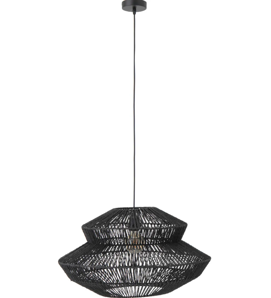 Lampa wisząca ROPEAN 33 cm czarna*J-Line Clearance